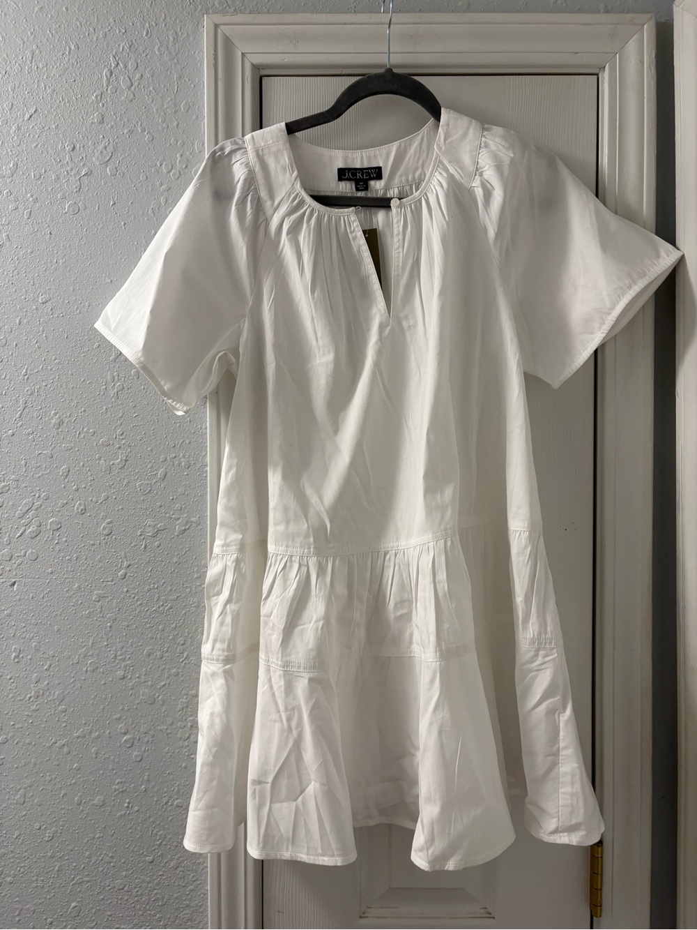 J. Crew White Mini Dress